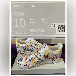 Splatter Air Force 1